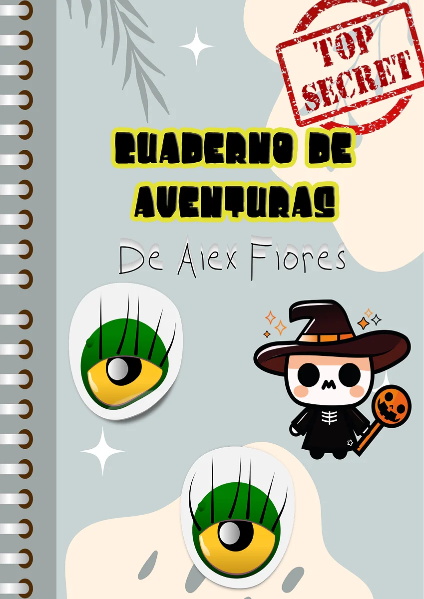 Portada de Cuaderno de aventuras de Alex Flores