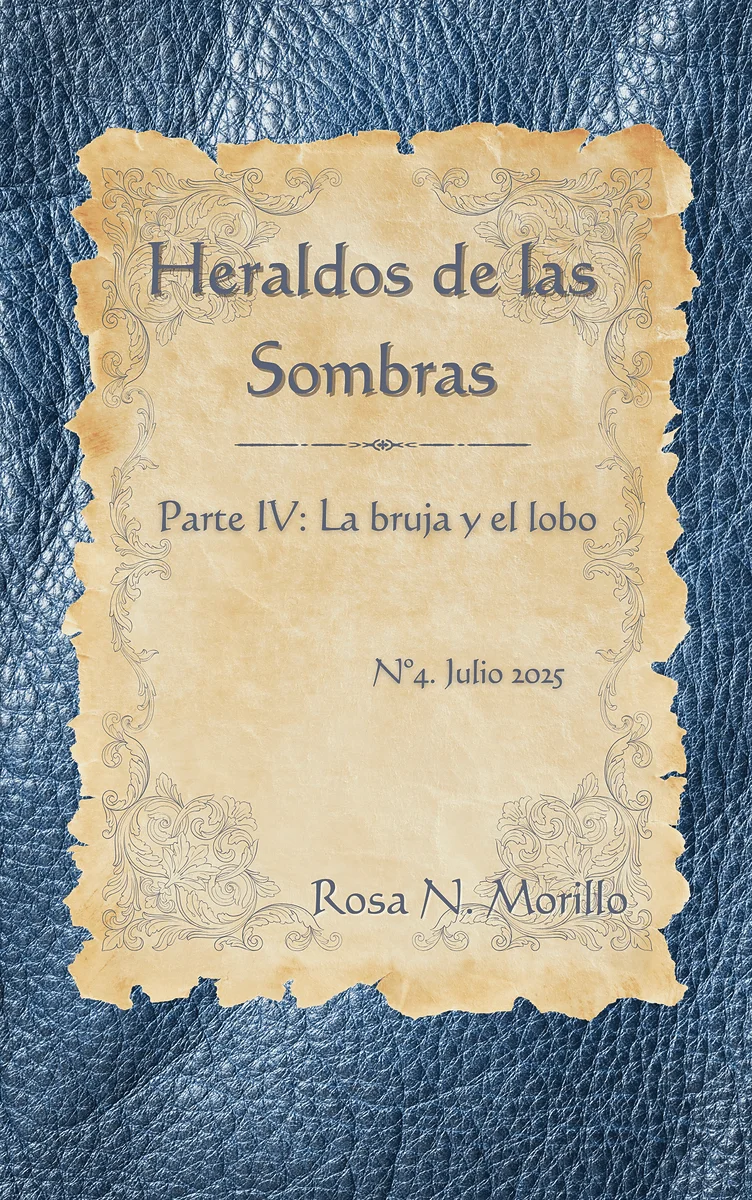 Portada de Heraldos de las Sombras IV: La bruja y el lobo