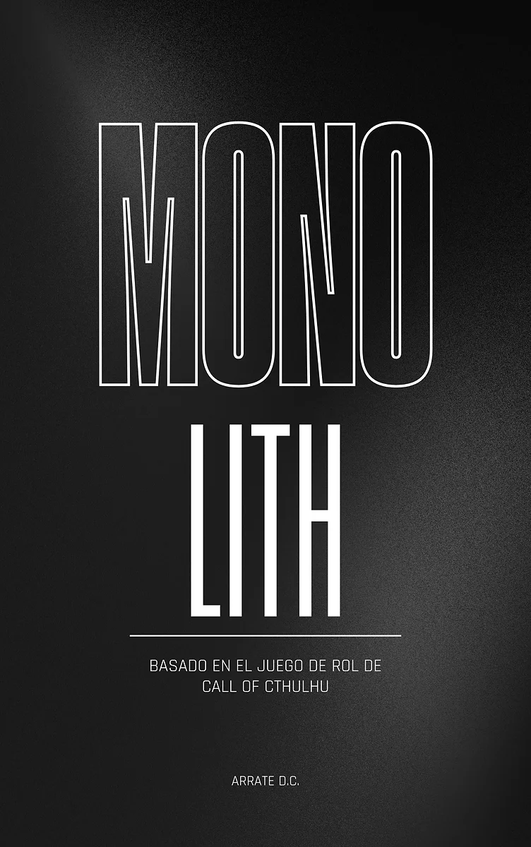 Portada de Monolith