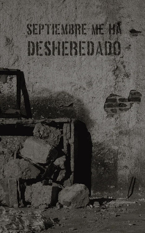 Portada de Septiembre me ha desheredado