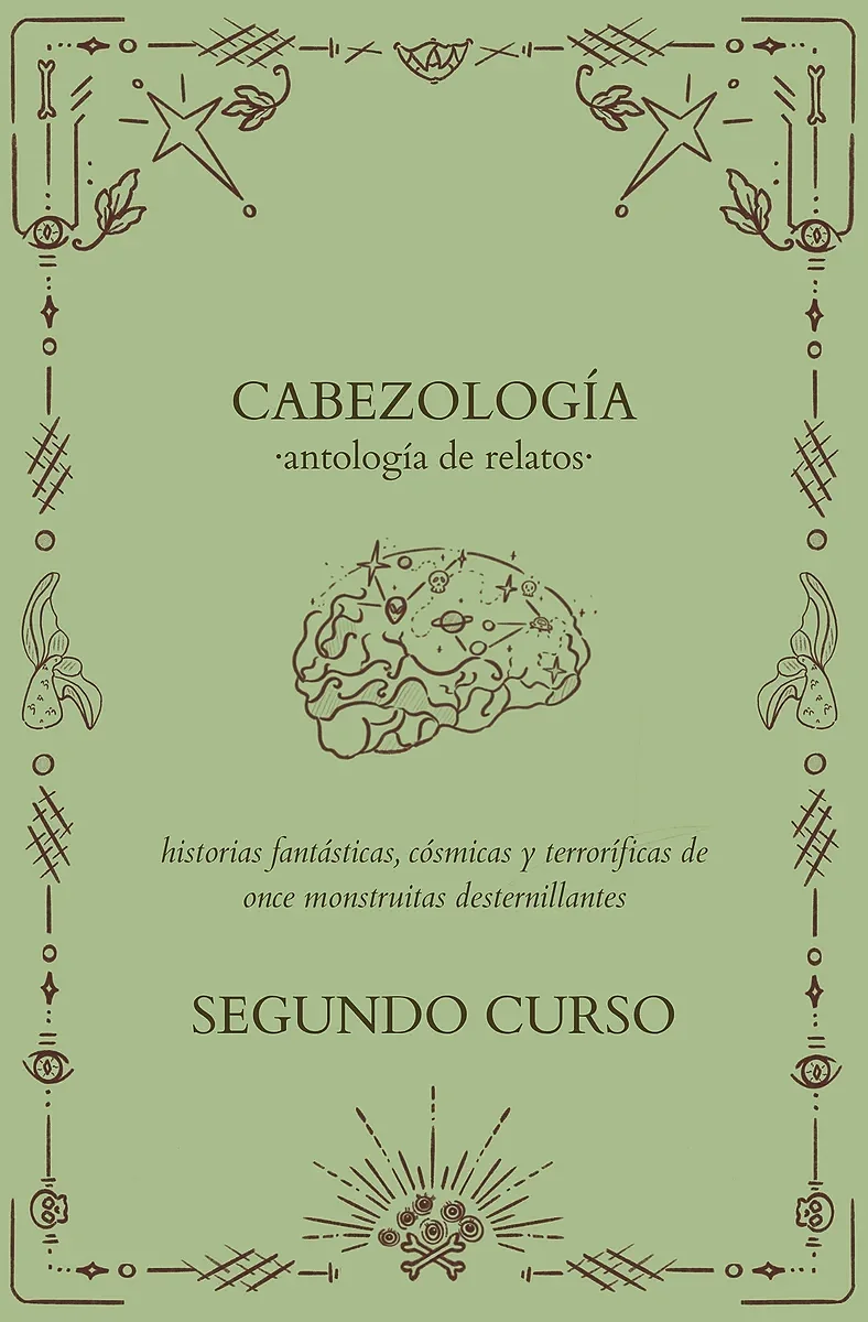 Portada de Antología de Cabezología. Segundo curso.